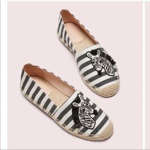 NEW WITH BOX Kate Spade Zebra Print Shoe Size 8